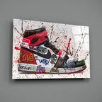 Gratifi Shoe Glass Wall Art