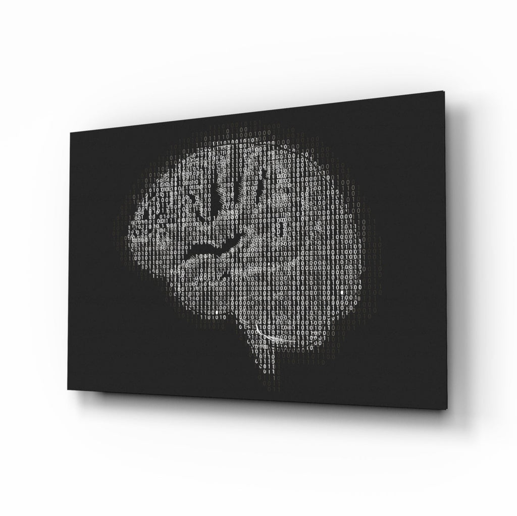Brain Glass Wall Art