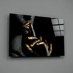 Silence Glass Wall Art