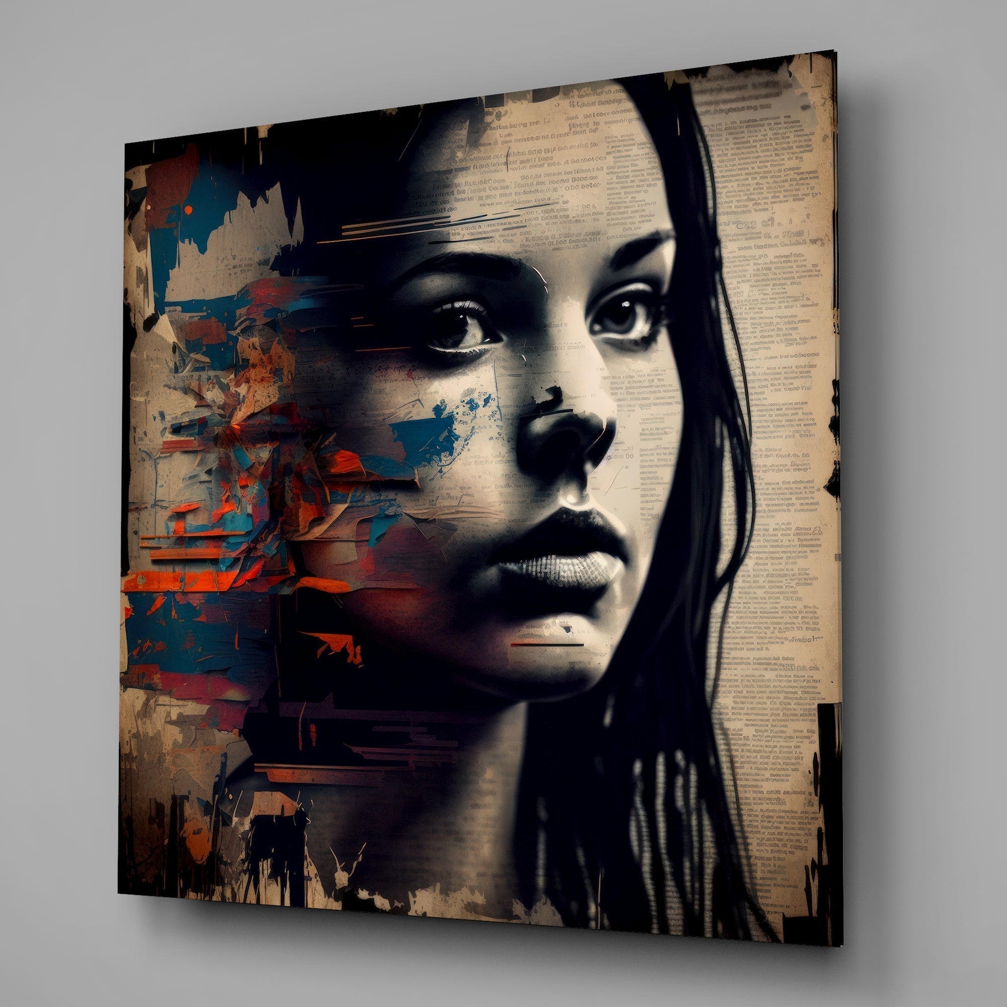 Women Glass Wall Art  || Designers Collection