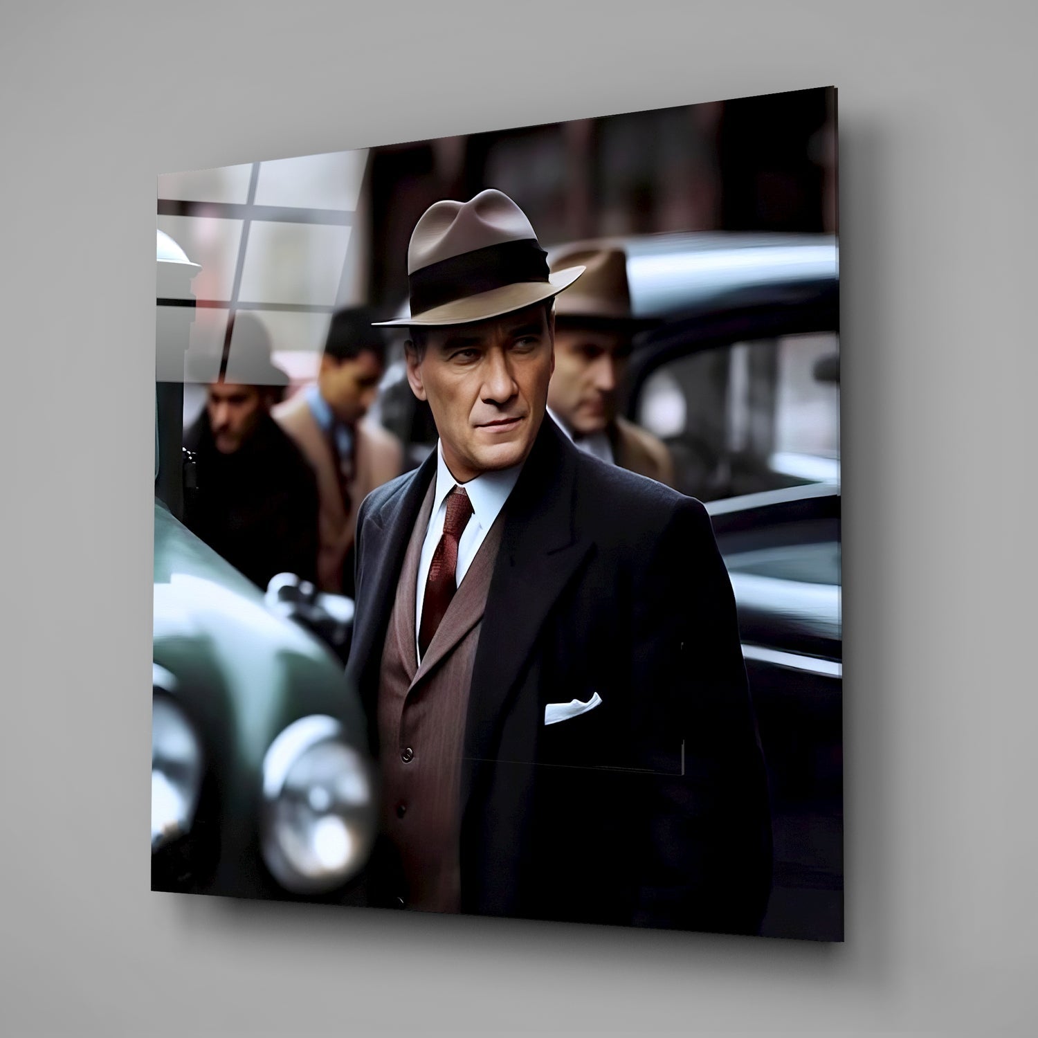 Ataturk Glass Wall Art