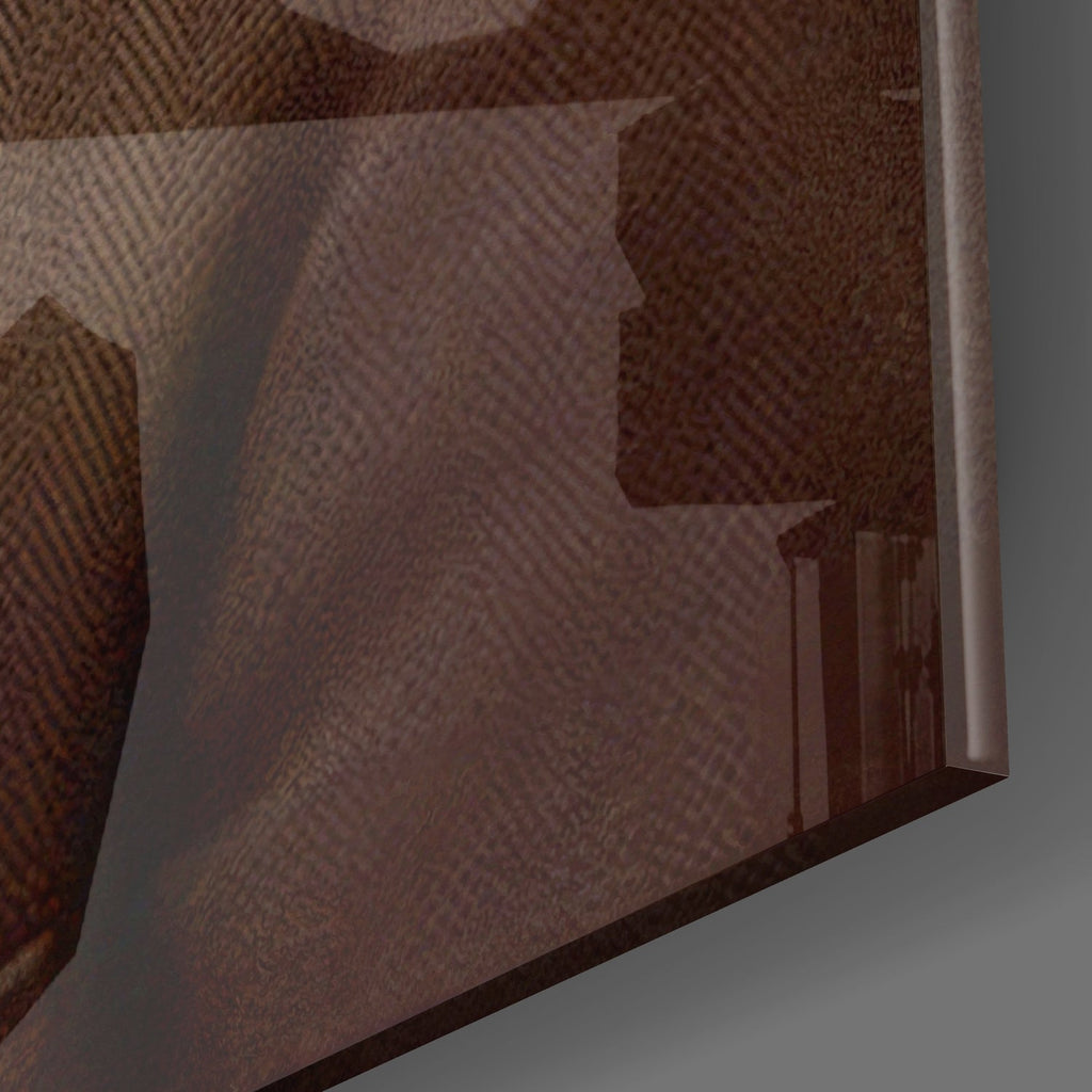 Ataturk Glass Wall Art