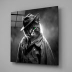 Catspector Glass Wall Art|| Designer's Collection