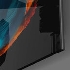 Color Explosions On Earth Glass Wall Art|| Designer's Collection