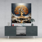 Life Tree Glass Wall Art|| Designer's Collection