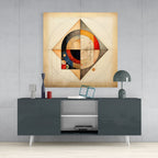 Shapes Glass Wall Art|| Designer's Collection