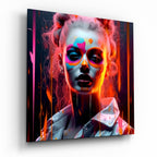 Woman Glass Wall Art|| Designer's Collection