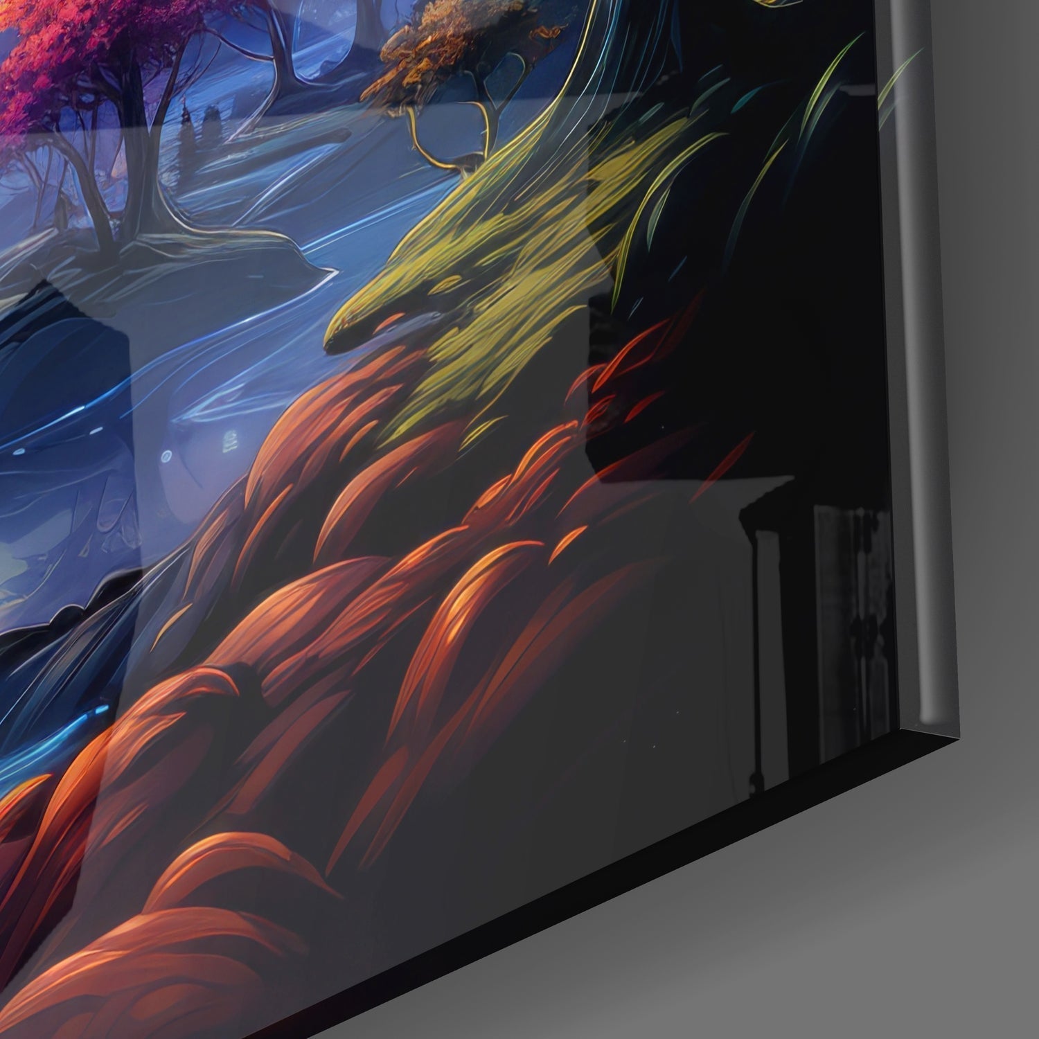 Dreamland Glass Wall Art|| Designer's Collection