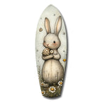 Cute Rabbit Glass Wall Art