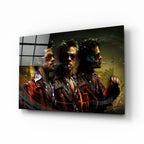 Fight Club-Tyler Durden Glass Wall Art