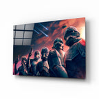 Star Wars Bad Batch Glass Wall Art