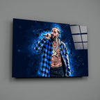 Nipsey Hussle Glass Wall Art