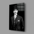 Atat√ºrk Glass Wall Art