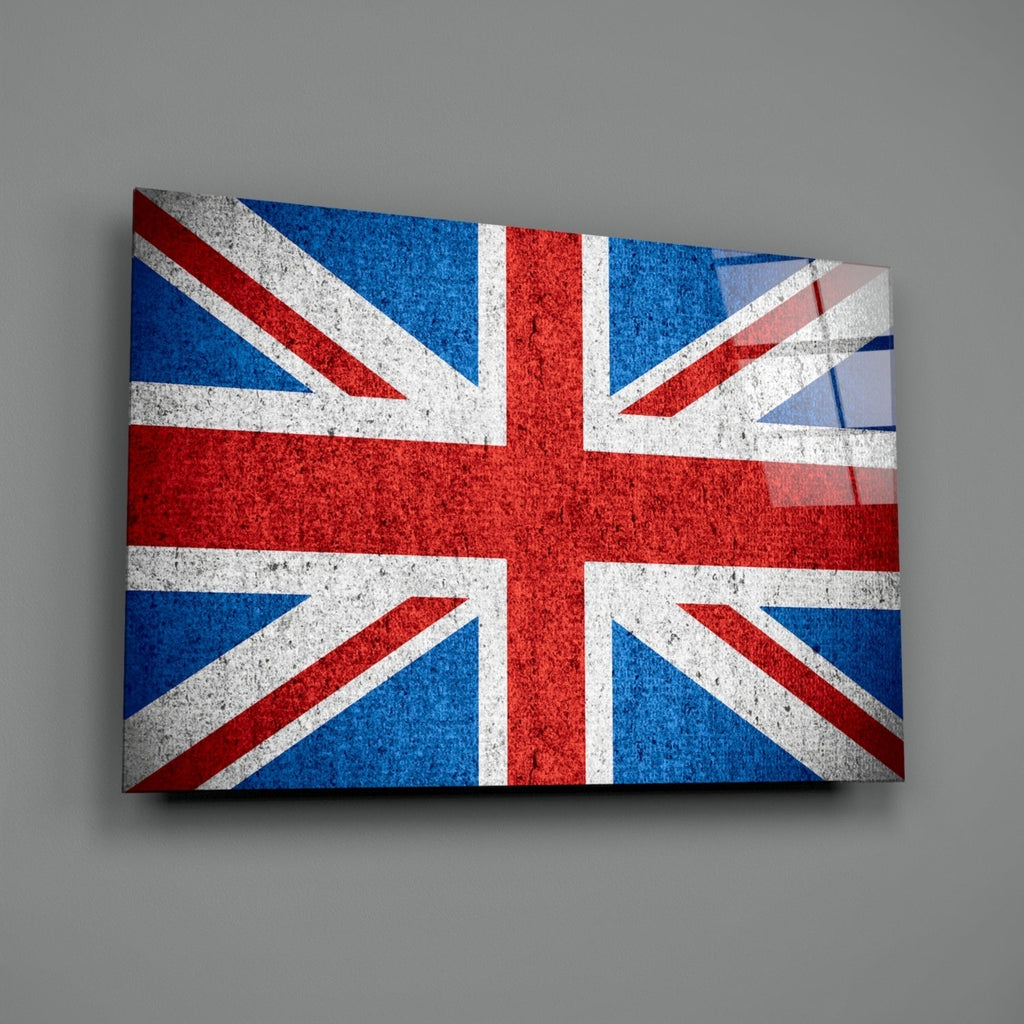 Flag of the United Kingdom Glass Wall Art